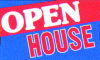 Open House Vinyl Banner