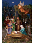 Angel Nativity Banner