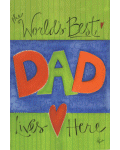 [World's Best Dad Banner]