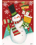 [Happy Snowman Banner]