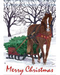 [Horse Drawn Sled Banner]