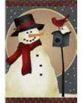 [Nature Snowman Banner]