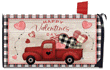 [Valentine's Love Pickup Primitive Mailbox Cover]