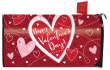 Heart Toss Large Mailbox Cover