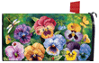 [Pansy Trio Large Mailbox Cover]