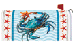 [Blue Crab & Anchor Mailbox Cover]