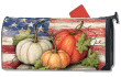 Patriotic Pumpkins Mailbox Cover