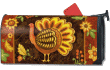 [Folk Turkey Mailbox Cover]