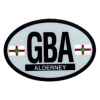 [Alderney Oval Reflective Decal]