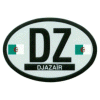 [Algeria Oval Reflective Decal]