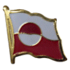 [Greenland Flag Pin]