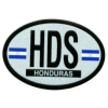 [Honduras Oval Reflective Decal]