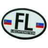 [Liechtenstein Oval Reflective Decal]