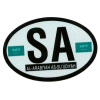 [Saudi Arabia Oval Reflective Decal]