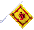 [Scotland Lion Car Flag]