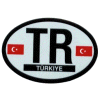 [Turkey Oval Reflective Decal]