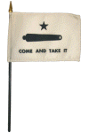 Gonzales Banner of 1835 Desk Flag