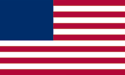 Blank Field U.S. flag