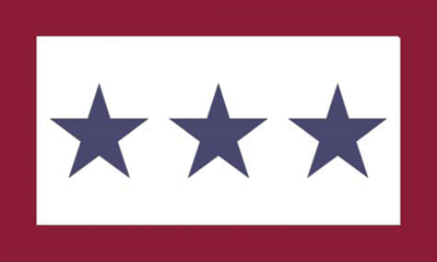 Service Star 3x5' Flag 3 Blue Star