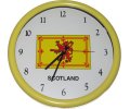 [Scotland Rampant Lion Flag Wall Clock]