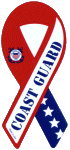 [Coast Guard Ribbon Magnet]