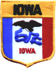 Iowa Shield Patch