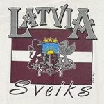 Latvia Tee Shirt
