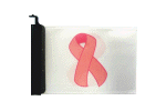 [Pink Ribbon Antenna Flag]