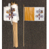 [Papal Economy Plastic flags]