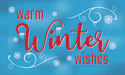 [Warm Winter Wishes Flag]