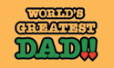 World's Greatest Dad flag