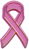 [Pink Ribbon Plastic Lapel Pins]