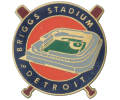 [Briggs Stadium Cooperstown Pin]