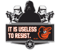 Orioles Vader pin