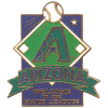 [Diamondbacks Welcome To The Major Leagues Pin]