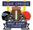 2020 Ravens Home Opener pin