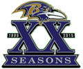 Ravens 20th Season Pin