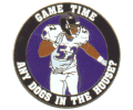 Ray Lewis Game Time Pin