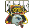 Super Bowl 38 Champs Medium Pin