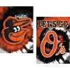 [Orioles Tie Dyed Garden Flag]