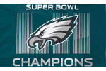 [Super Bowl 52 Champions Eagles Flag]