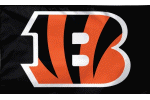 [Bengals Black 3x5' Flag]