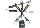 [Packers 4 piece BBQ Set]