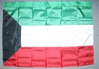 kuwait flag with sleeve 