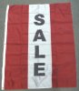 sale vertical flag with side grommets 